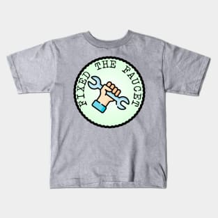 Fixed the Faucet (Adulting Merit Badge) Kids T-Shirt